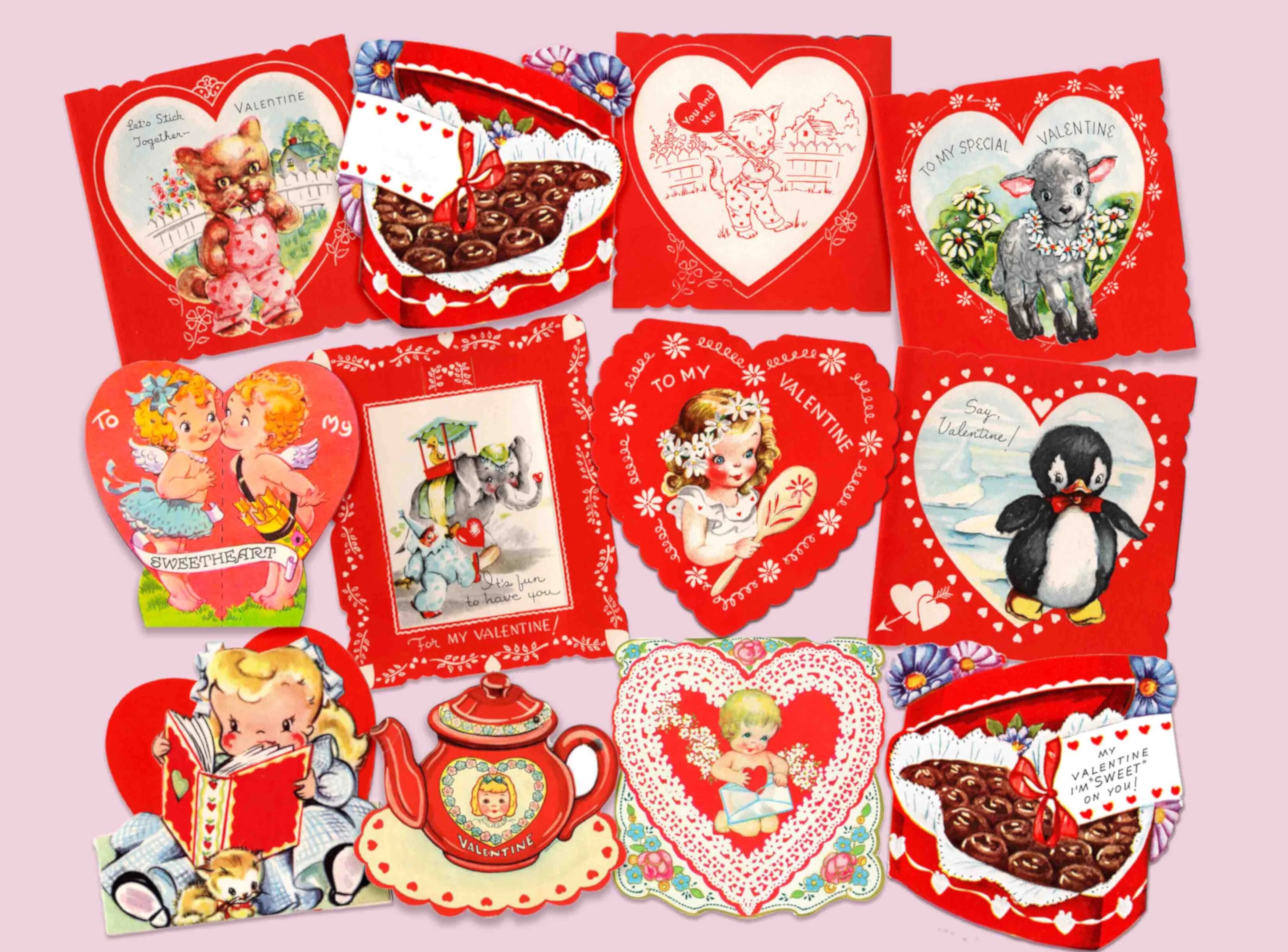 Valentine's Day Collection - Stickers and Die Cuts – Cherry Moon Factory