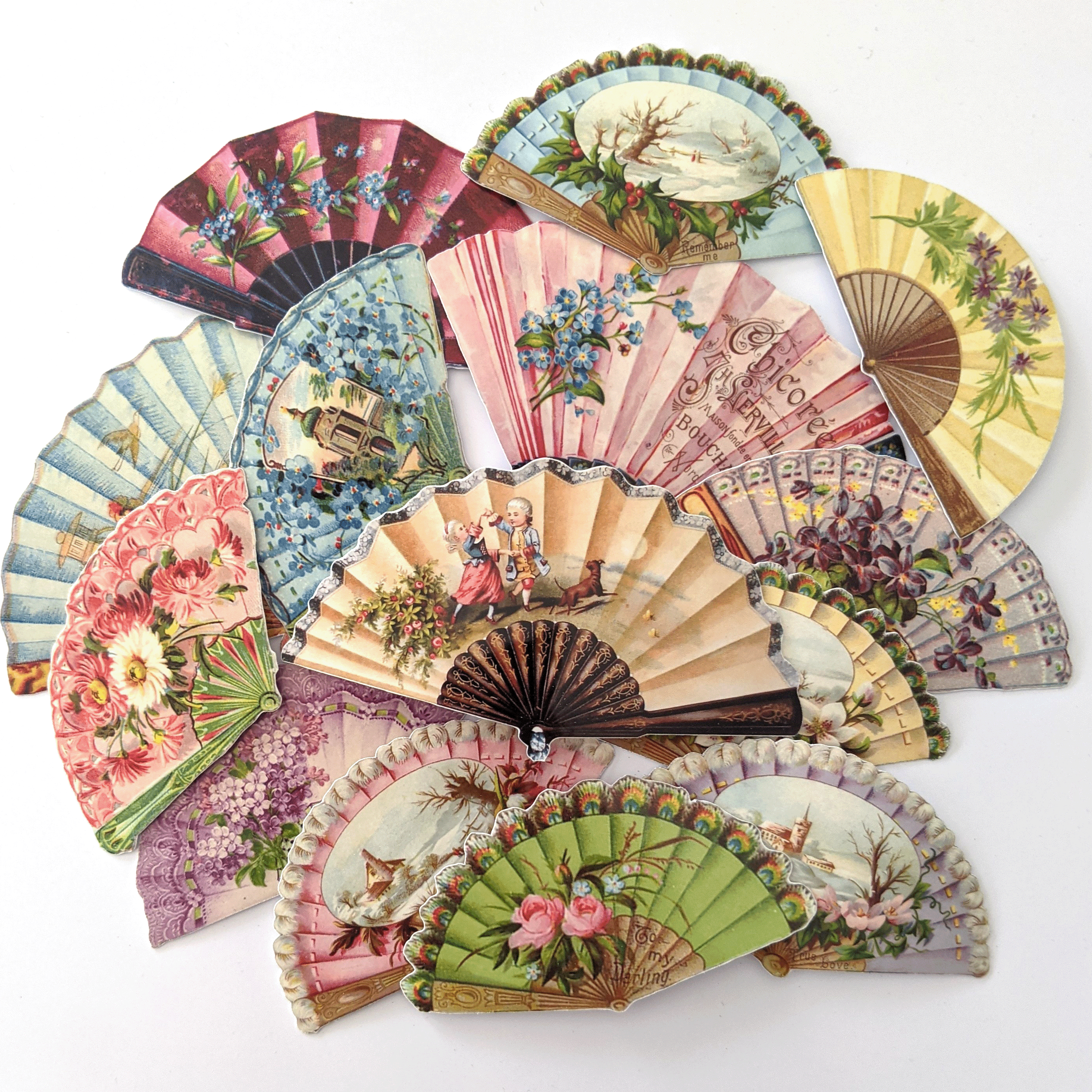 Victorian Garden Sticker Pack – Cherry Moon Factory