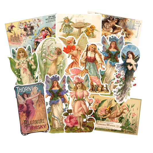 Vintage Fairies Sticker Pack