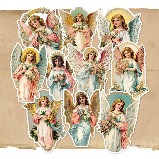 Victorian Angel Sticker Pack
