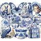 Vintage delft stickers