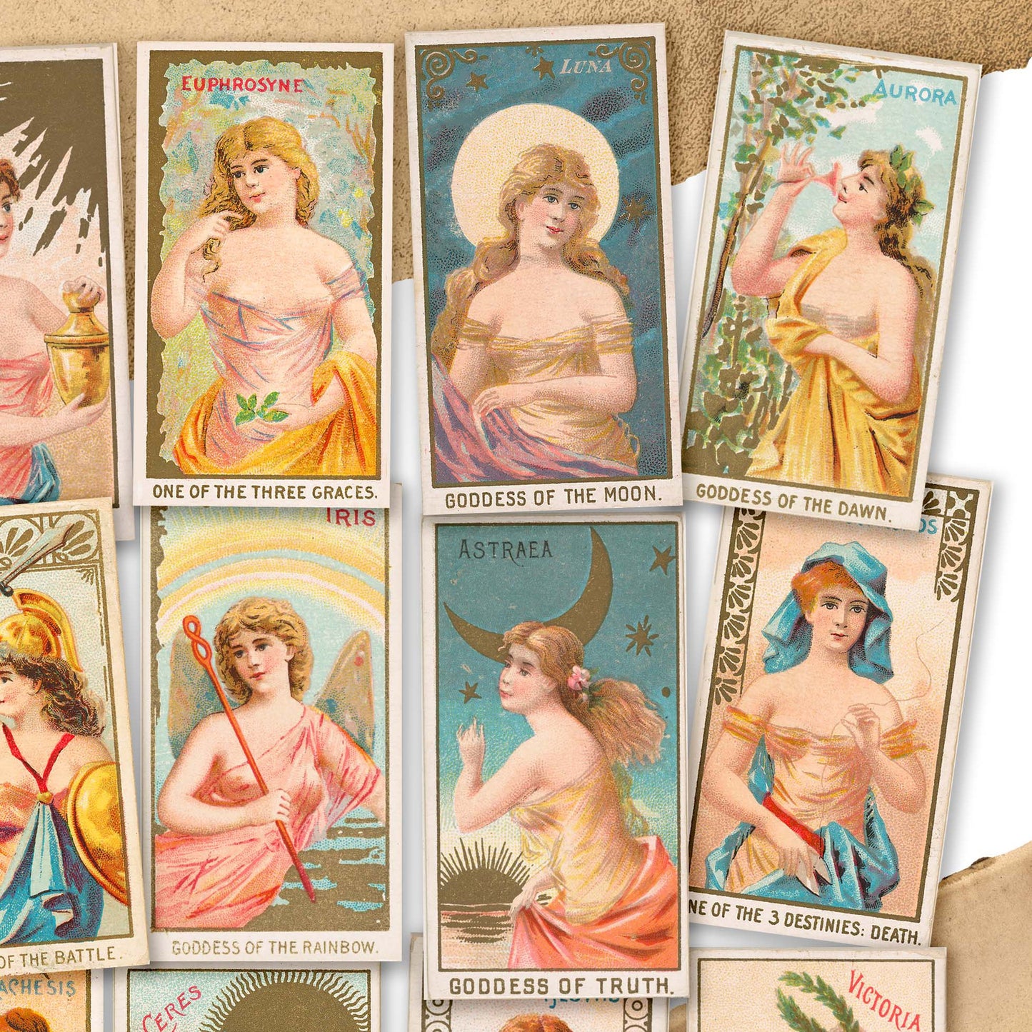 Vintage Goddess Sticker Pack