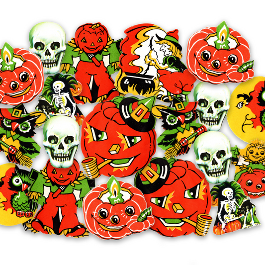 Retro Halloween Sticker Pack