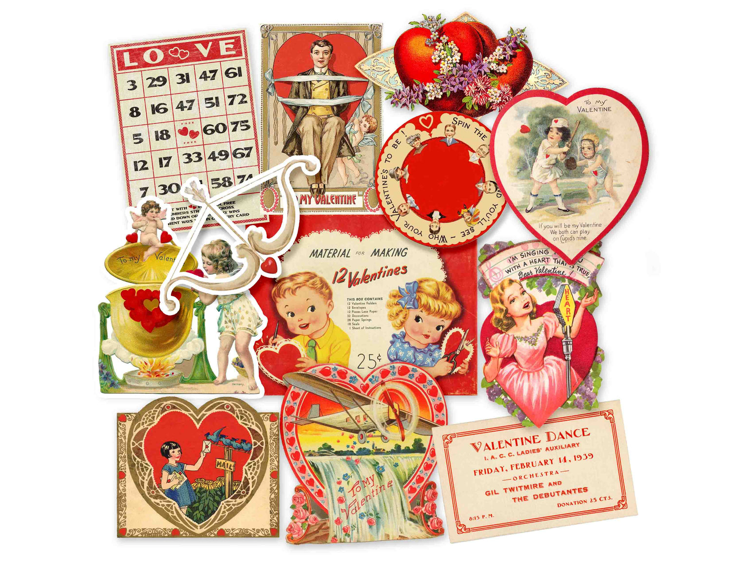 Valentine Lace Heart - Default Title  Vintage valentine cards, Valentines  cards, Vintage cards