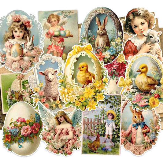 Victorian Easter Sticker Pack