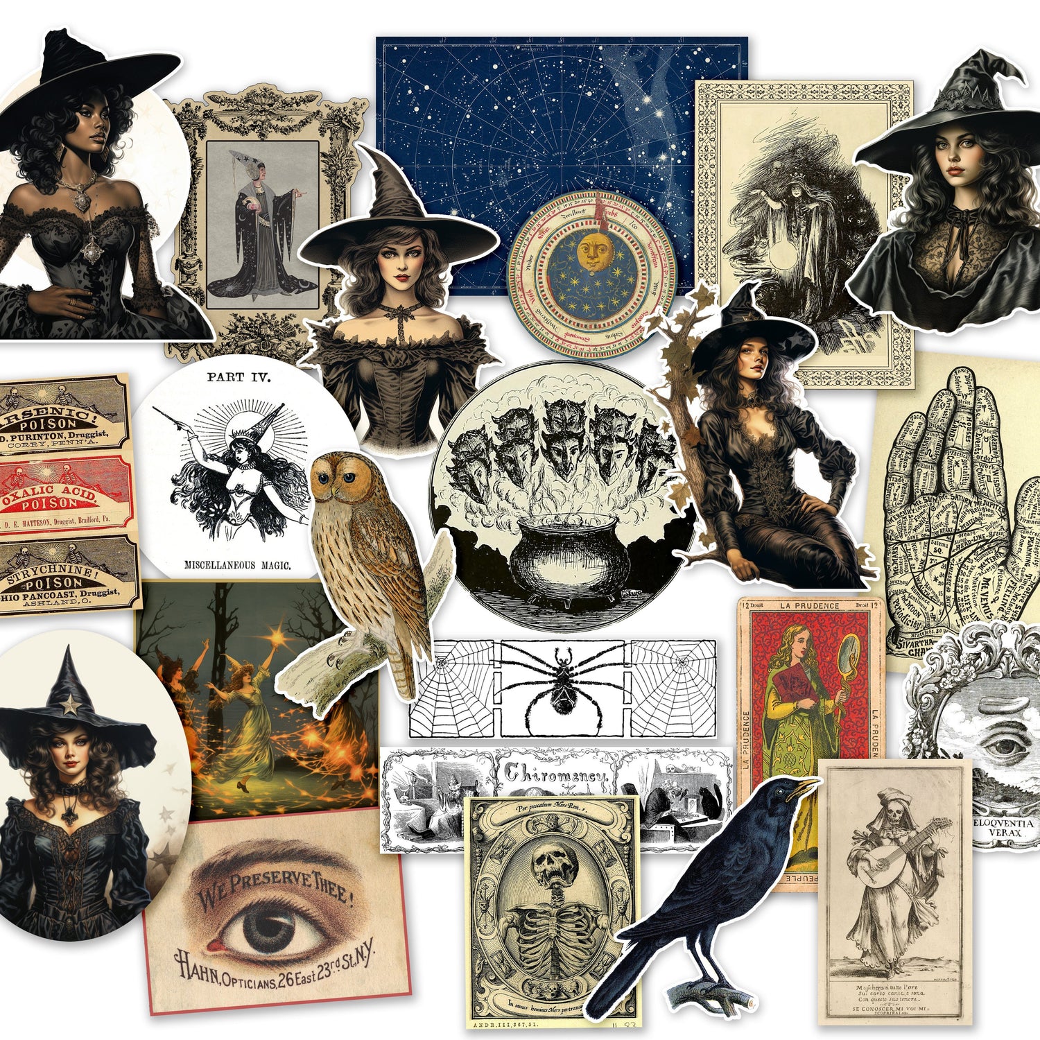 Mystical Witchy Sticker Pack