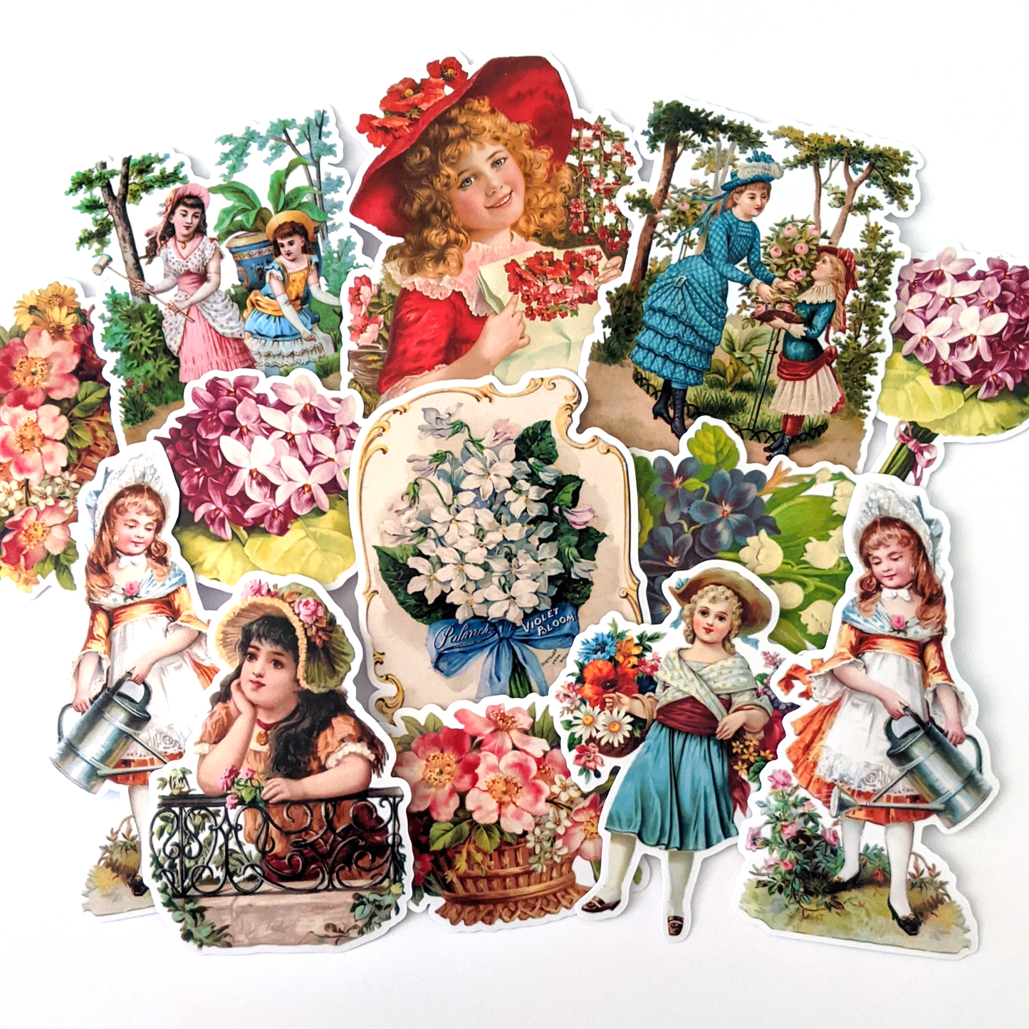 Victorian Garden Sticker Pack – Cherry Moon Factory