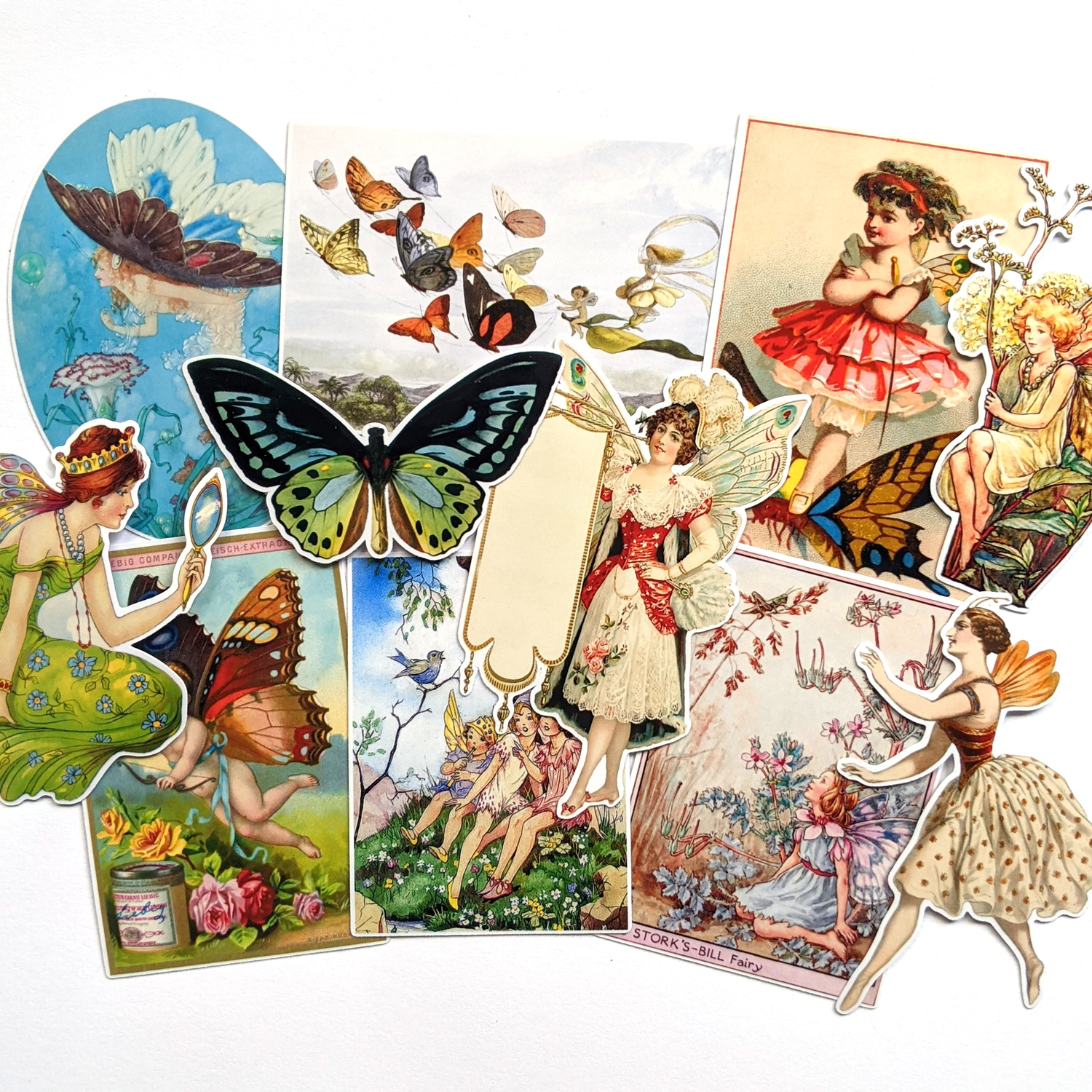 Fairy Stickers Scrapbooking, Fairies Stickers Journal