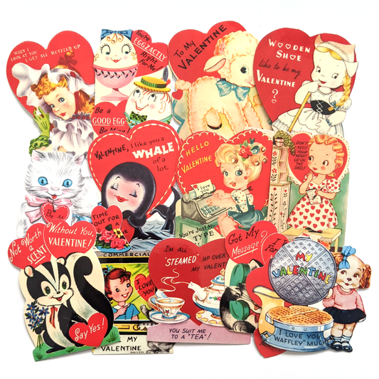 Vintage Valentines Sticker Pack