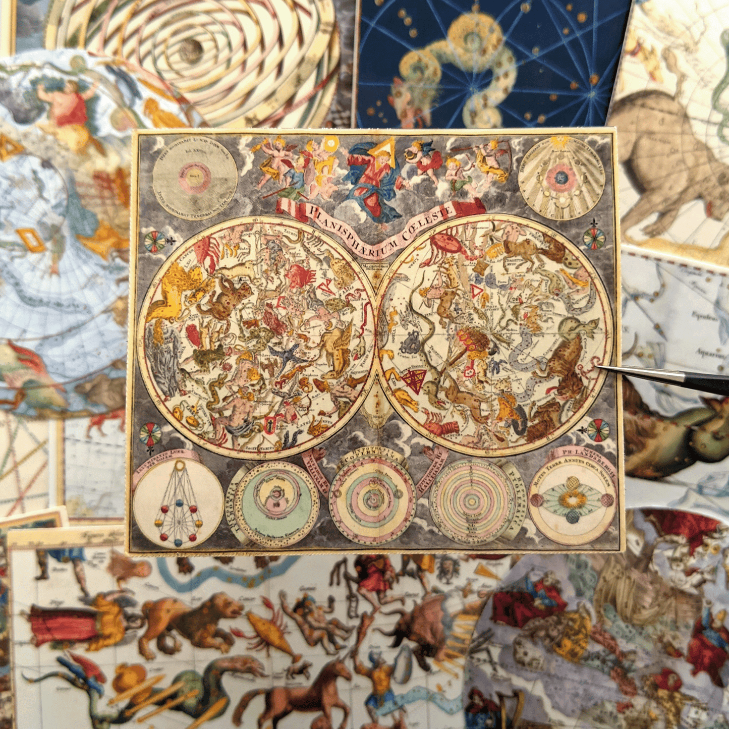 Medieval Astrology Sticker Pack