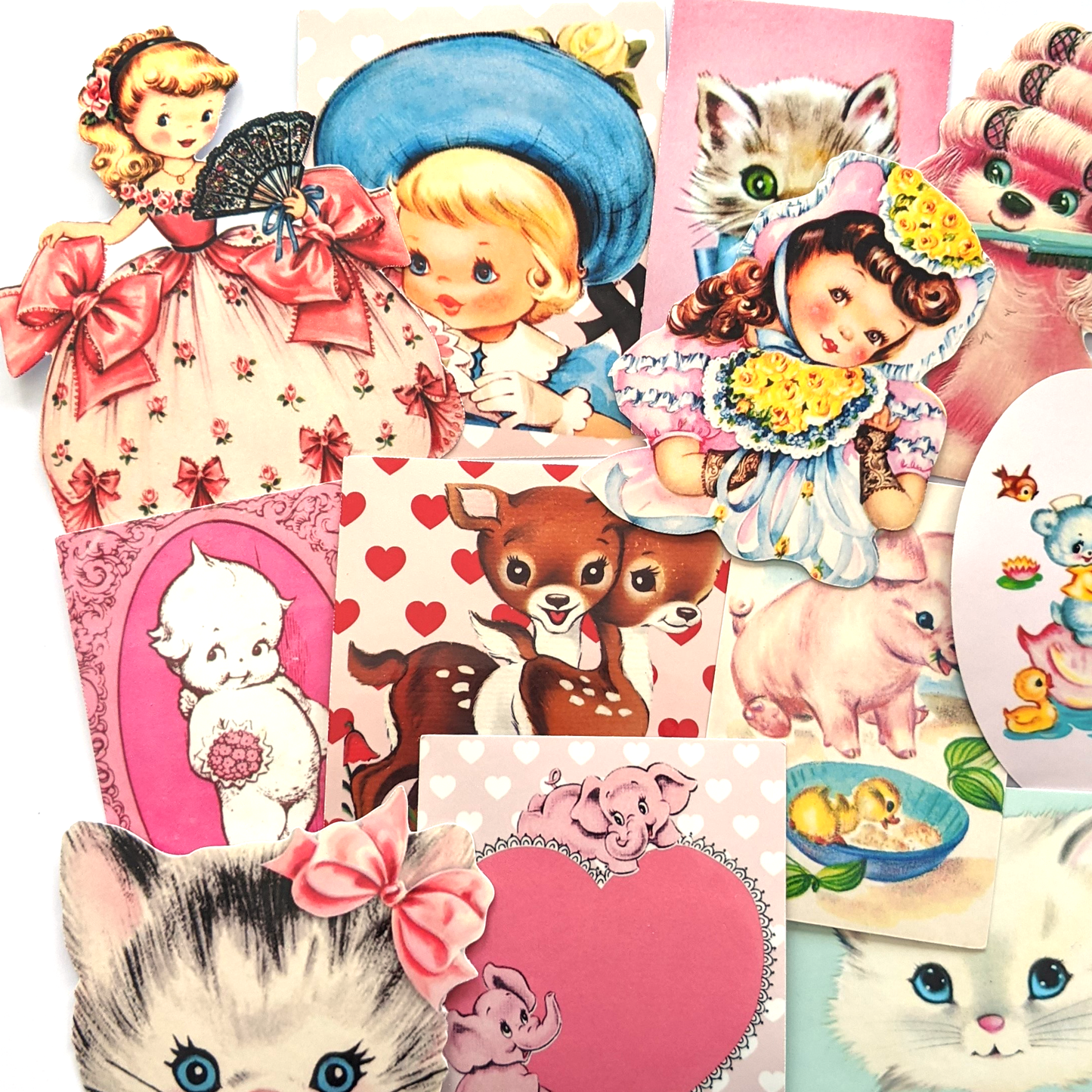 Vintage Pink Stickers Pack