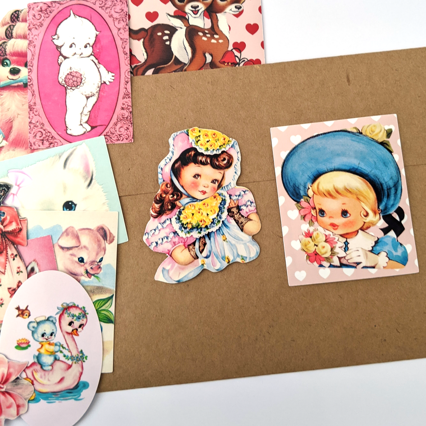 Vintage Pink Stickers Pack