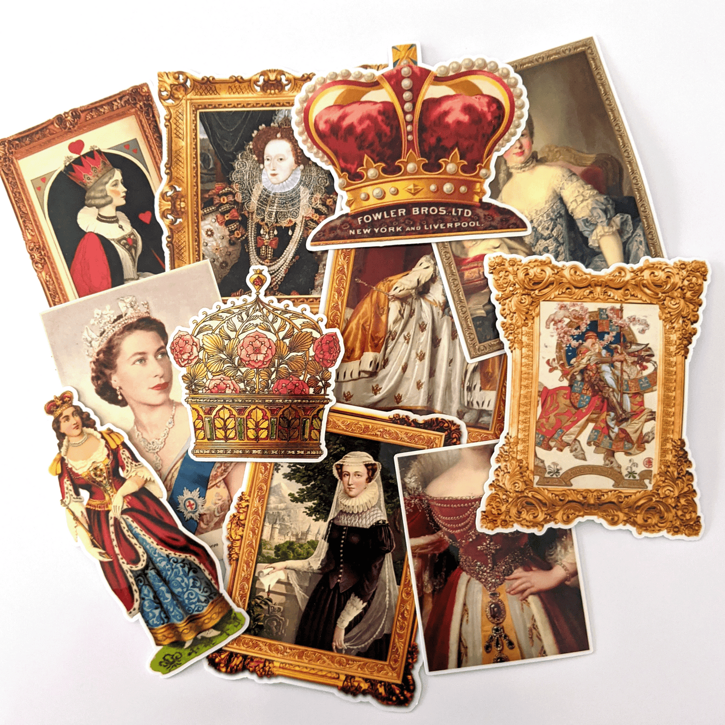 Vintage Queen Sticker Pack Cherry Moon Factory