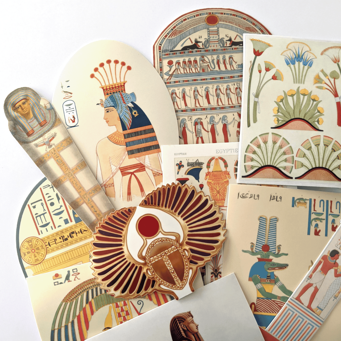 Ancient Egyptian Art Stickers Pack