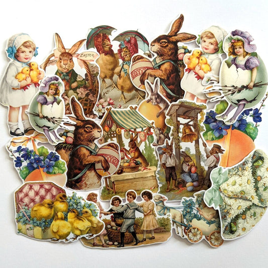 Victorian Easter Vinyl Sticker Pack