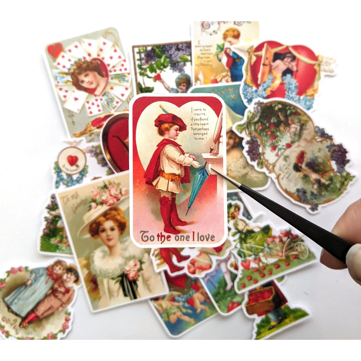 Victorian Fashion Stickers Pack – Papergame